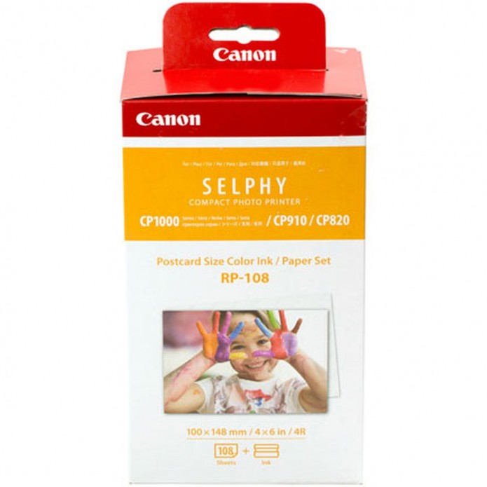 Buy Canon SELPHY CP1500 Portable Photo Printer Paper Kit, Black