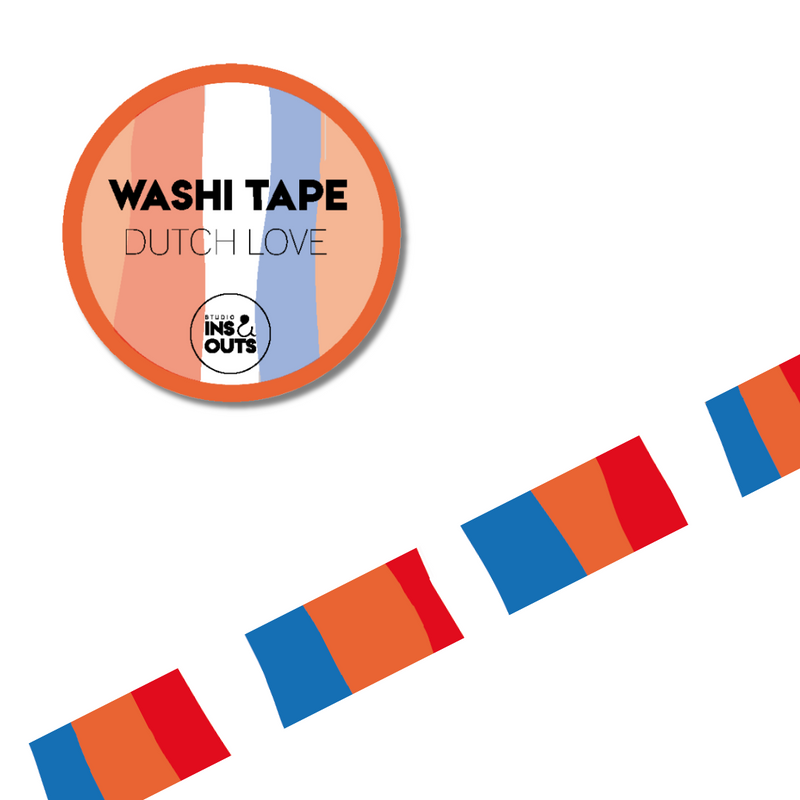 Washi tape | Nederlandse Vlag'24