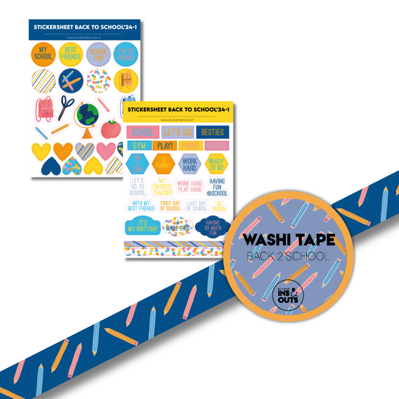 Washi tape| Back2School 2024