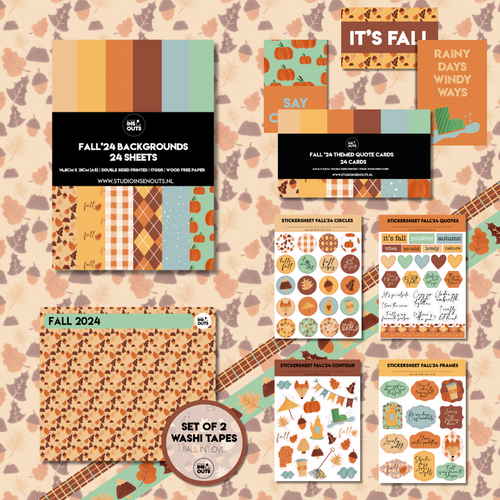 Washi tape pompoen | Fall'24