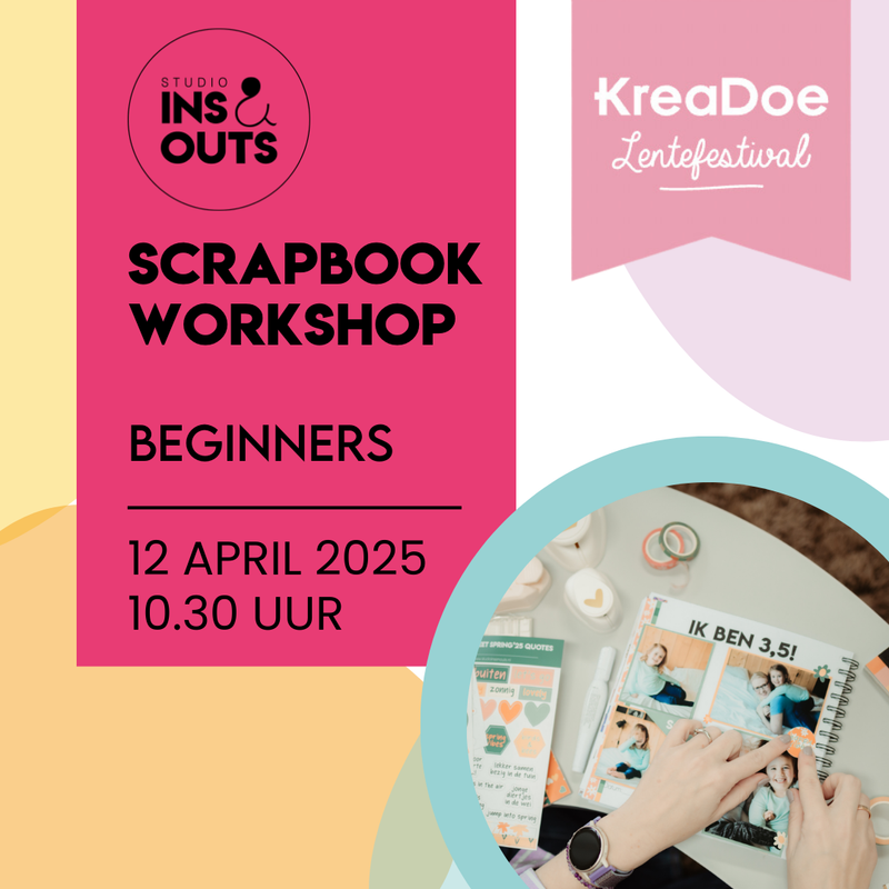 Workshop KreaDoe Lentefestival - BEGINNERS - zaterdag 10.30