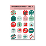 Stickervel Circles | Love'24