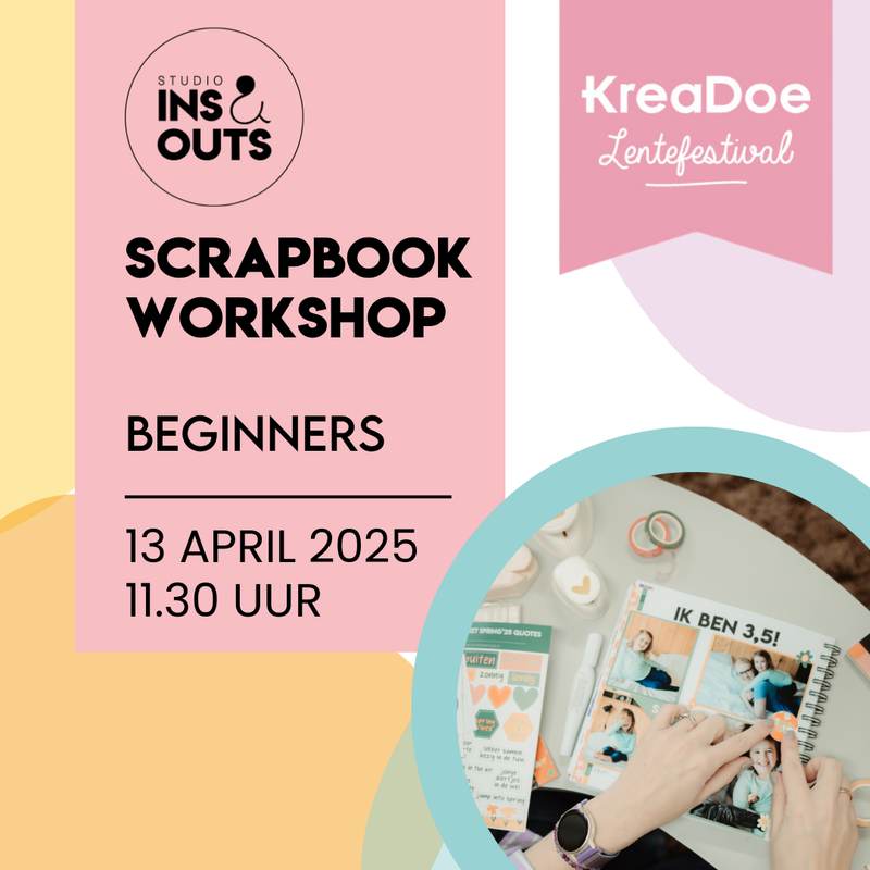 Workshop KreaDoe Lentefestival - BEGINNERS - zondag 11.30