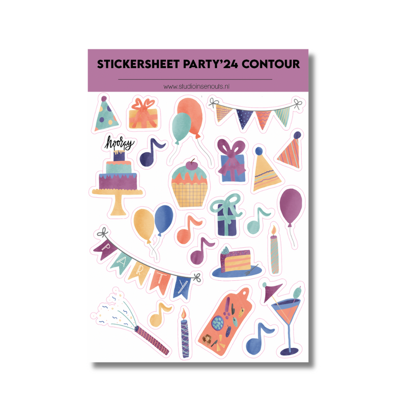 Stickervel Contour | Party 2024