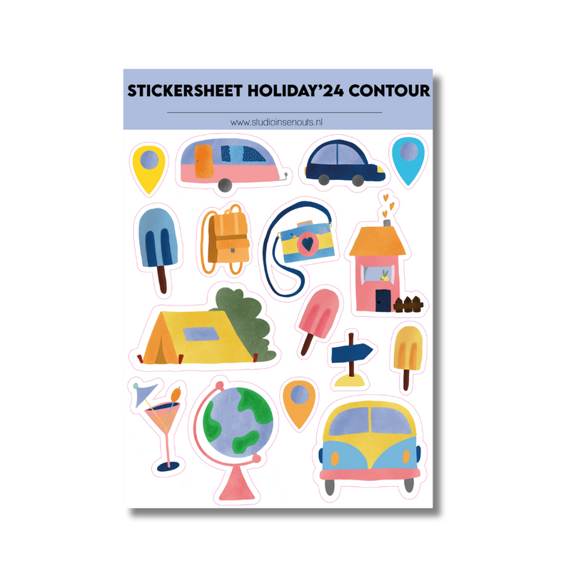 Stickervel Contour | Holiday 2024