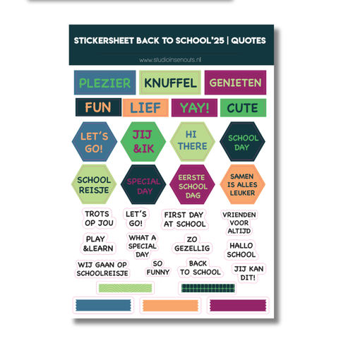 Mini Collectie | Back To School'25