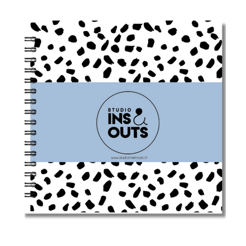 Foto plakboek zwangerschap | Ik ben zwanger | Dots Blauw