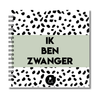 Foto plakboek zwangerschap | Ik ben zwanger | Dots Groen