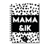 Invulboek Mama & Ik | Herinneringenboek Moeder & Kind | Dots Zwart