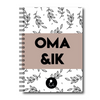 Invulboek Oma & Ik | Herinneringenboek Met Oma | Botanical Sand