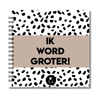 Invulboek 4-12 jaar | Ik Word Groter! | Dots Sand