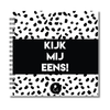 Invulboek Dreumes & Peuter | 1 tot 4 Jaar | Kijk Mij Eens! | Dots Zwart
