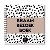 Kraambezoek Boek | Invulboek Kraamvisite | Dots Sand