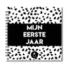 Invulboek Baby's Eerste Jaar | Mijn Eerste Jaar | Dots Zwart