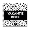 Foto Vakantieboek | Invulboek Vakantie | Dots Zwart