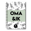 Invulboek Oma & Ik | Herinneringenboek Met Oma | Botanical Groen