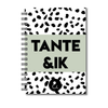 Invulboek Tante & Ik | Herinneringenboek Tante & Nichtje | Dots Groen