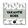 Foto Vakantieboek | Invulboek Vakantie | Botanical Groen