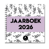 Jaarboek 2026 | Invulboek 2026 | Fotoboek Jaarboek | Botanical Lila