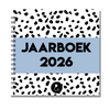 Jaarboek 2026 | Invulboek 2026 | Fotoboek Jaarboek | Dots Blauw