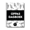Oppasdagboek | Invulboek Voor Oppas | Botanical Zwart