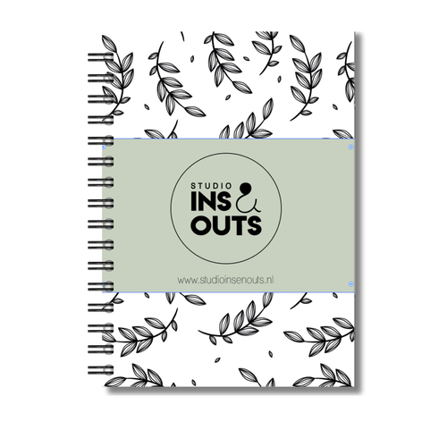 Plakboek A5 Op Maat | Fotoboek Eigen Tekst | Gepersonaliseerd Scrapbook | A5 - 14,9x21cm | Botanical Groen