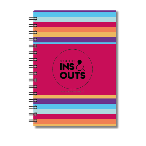 Plakboek A5 Op Maat | Fotoboek Eigen Tekst | Gepersonaliseerd Scrapbook | A5 - 14,9x21cm | Strepen