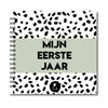 Foto plakboek baby's eerste jaar | Mijn eerste jaar | Dots Groen
