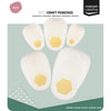 Ponsen Set Hexagon | Figuurponsen Zeshoeken Complete Set | 5 Hexagon Papierponsen