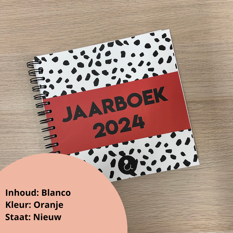SALE: Jaarboek Oranje (blanco)