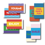 Quote cards | Rainbow | set of 24 double-sided cards