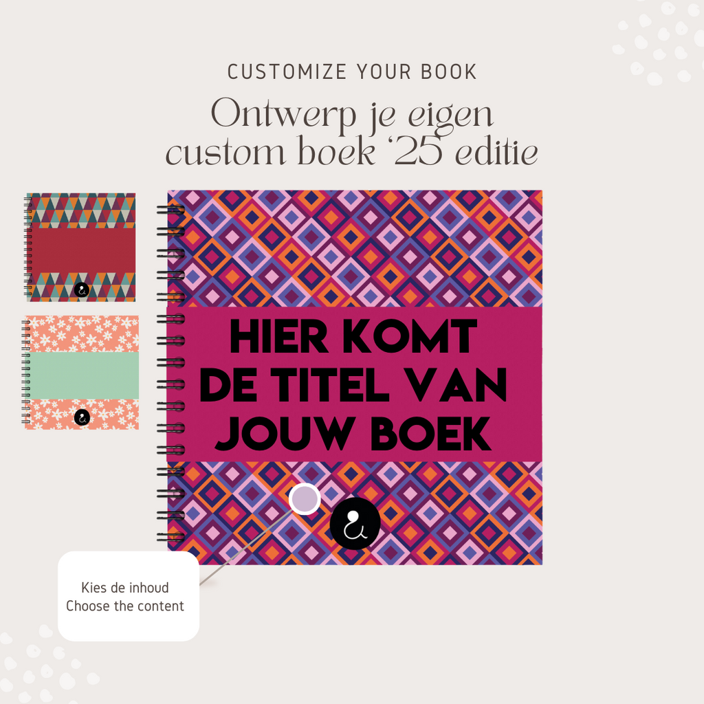 Ontwerp je eigen custom boek (2025 editie)