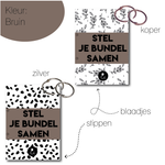 Stel je eigen A5 bewaarbundel samen | Botanical Stijl