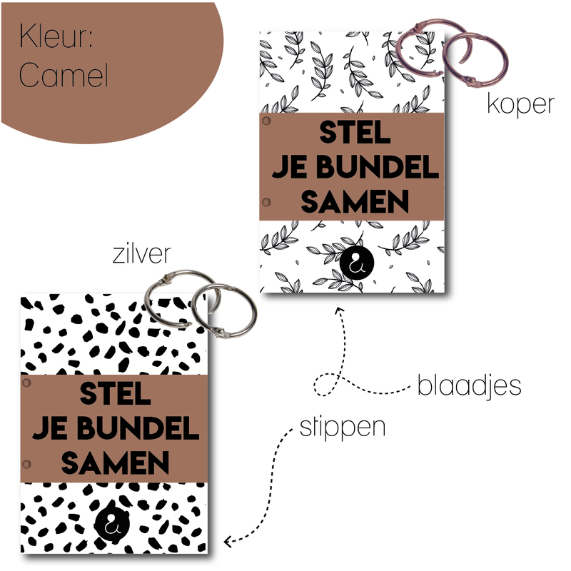 Stel je eigen A5 bewaarbundel samen | Botanical Stijl