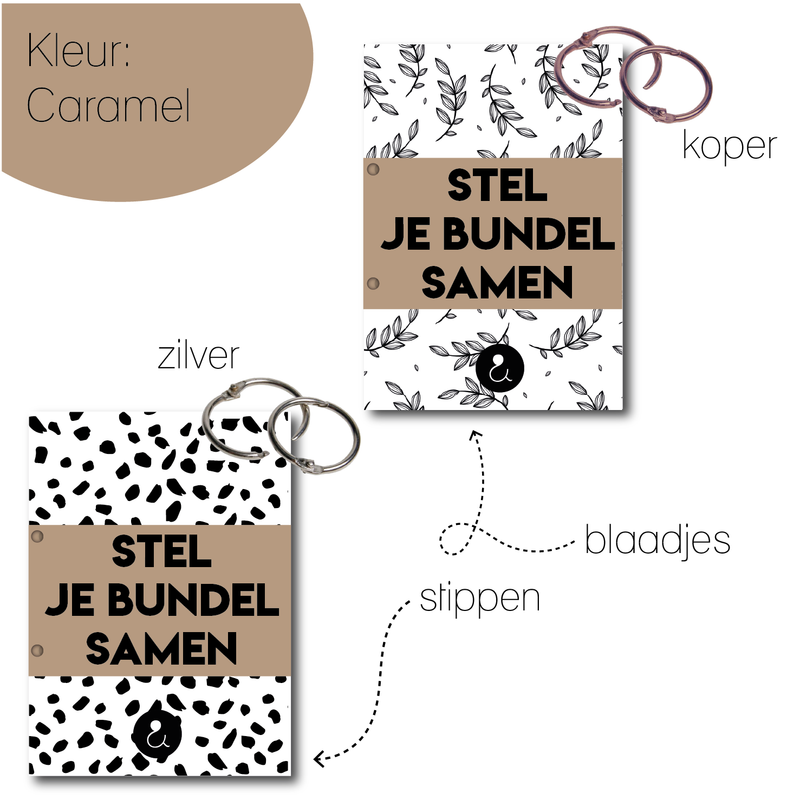 Stel je eigen A4 bewaarbundel samen | Botanical stijl